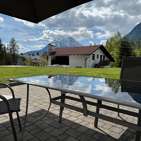 Ferienwohnung Alpenmond Leutasch Exterior foto
