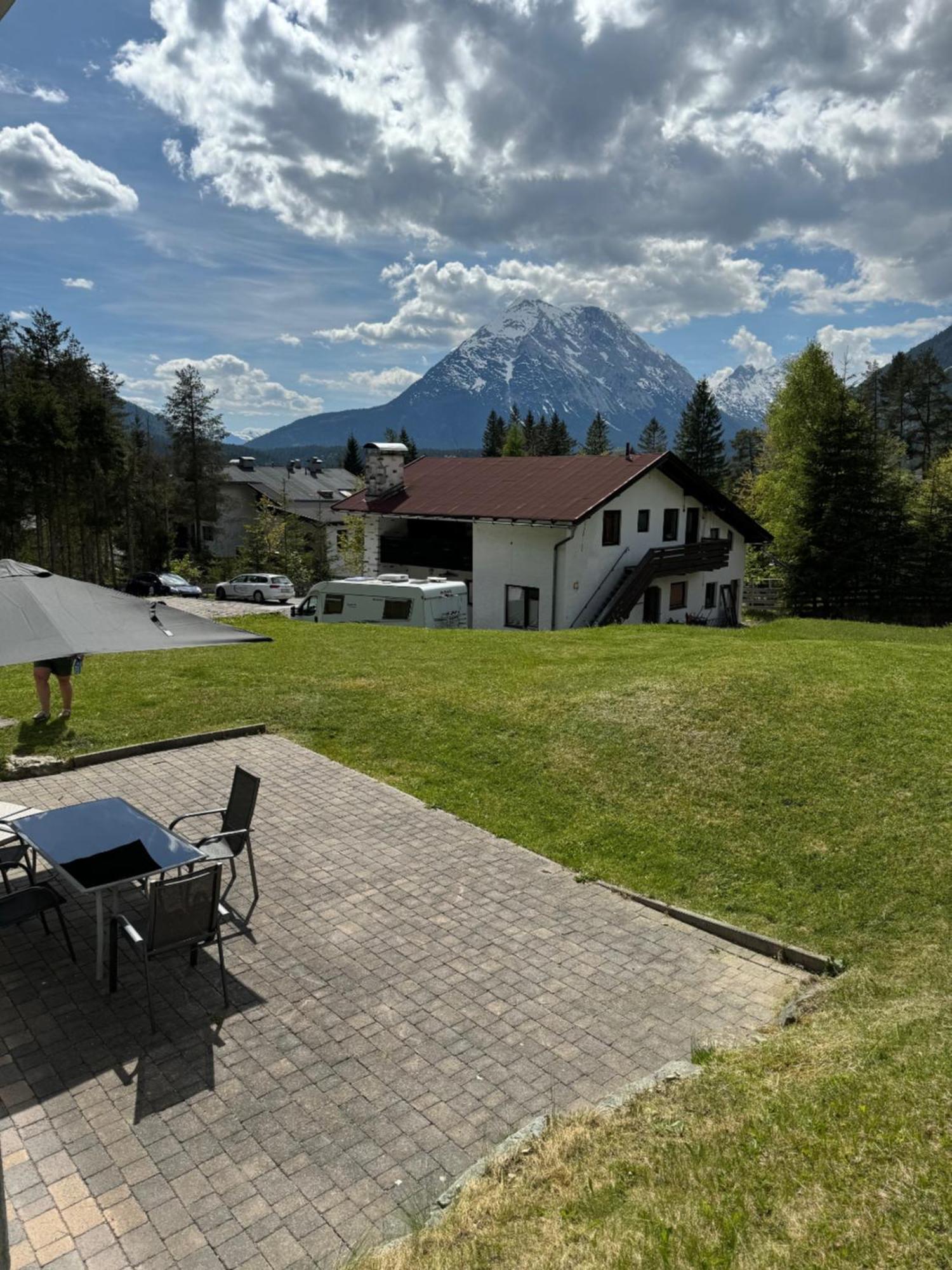 Ferienwohnung Alpenmond Leutasch Exterior foto